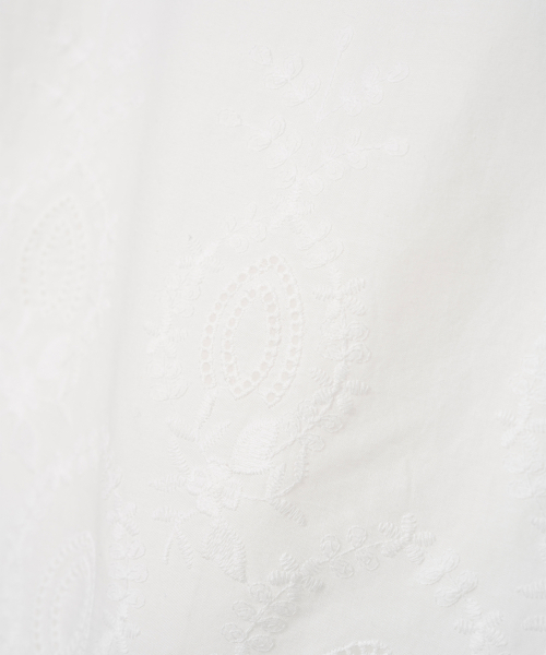 MILLO WOMEN（ミロウーマン）の「スカラップレースブラウス[ホワイト]（シャツ/ブラウス・レディース・その他・SMALL/MEDIUM）」の7枚目の写真