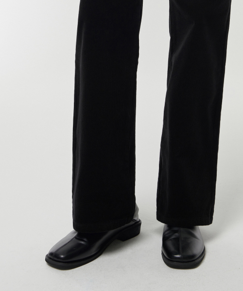 MUSINSA STANDARD WOMAN（ムシンサスタンダードウーマン）の「ウィメンズストレートコーデュロイパンツ[ブラック]（その他パンツ・レディース・その他・30/24/25/26/27/28/29）」の7枚目の写真