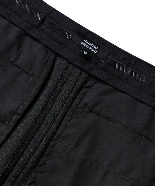 MUSINSA STANDARD WOMAN（ムシンサスタンダードウーマン）の「レディース軽量ストレート隠しバンディングスラックス[チャコールグレー]（スラックス・レディース・その他・24/25/34/32/30/31/26/27/28/29）」の5枚目の写真