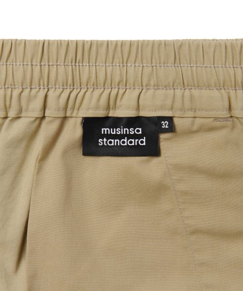 MUSINSA STANDARD（ムシンサスタンダード）の「コットンイージーショーツ[ベージュ]（その他パンツ・メンズ・その他・38/36/34/32/30/26/28）」の7枚目の写真