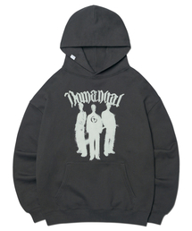 T.M HOODIE - CHARCOAL