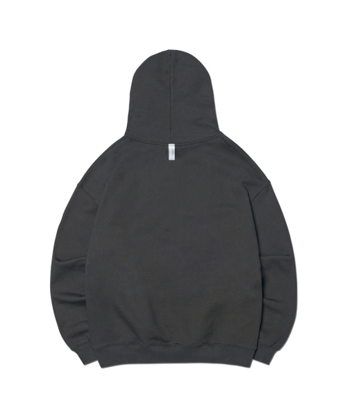 NOMANUAL（NOMANUAL）の「T.M HOODIE - CHARCOAL（パーカー・レディース・その他・LARGE/X-LARGE/SMALL/MEDIUM）」の2枚目の写真