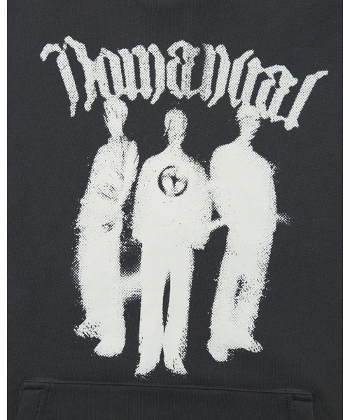 NOMANUAL（NOMANUAL）の「T.M HOODIE - CHARCOAL（パーカー・レディース・その他・LARGE/X-LARGE/SMALL/MEDIUM）」の5枚目の写真