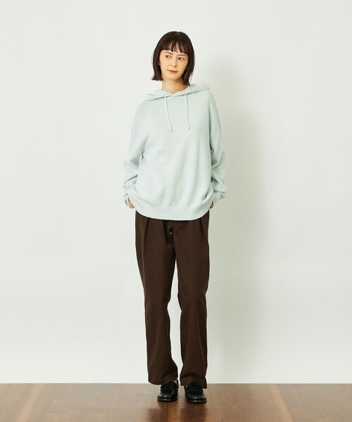 MACKINTOSH PHILOSOPHY（ﾏｯｷﾝﾄｯｼｭ ﾌｨﾛｿﾌｨｰ）の「GREY LABEL ウールカシミヤニットパーカー（ニット/セーター・レディース・レッド系その他/グリーン/ダークネイビー/ベージュ系その他4・6/2）」の8枚目の写真
