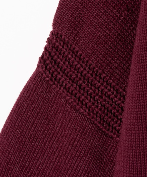glamb(グラム)の「Sacred Damage Knit / セイクリッドダメージニット(ニット/セーター・メンズ・レッド/ブラック・S/M/L)」の17枚目の写真