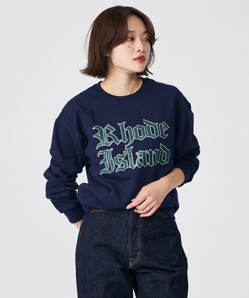 FRUIT OF THE LOOM(フルーツオブザルーム)の「【FRUIT OF THE LOOM/フルーツ・オブ・ザ・ルーム】PRINT SWEAT7/プリントスウェット/ユニセックス【WEB限定】(スウェット・メンズ・ホワイト/ネイビー/ブラック・M/L/XL)」の3枚目の写真
