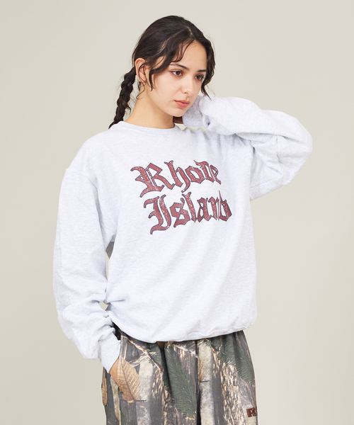FRUIT OF THE LOOM(フルーツオブザルーム)の「【FRUIT OF THE LOOM/フルーツ・オブ・ザ・ルーム】PRINT SWEAT7/プリントスウェット/ユニセックス【WEB限定】(スウェット・メンズ・ホワイト/ネイビー/ブラック・M/L/XL)」の10枚目の写真