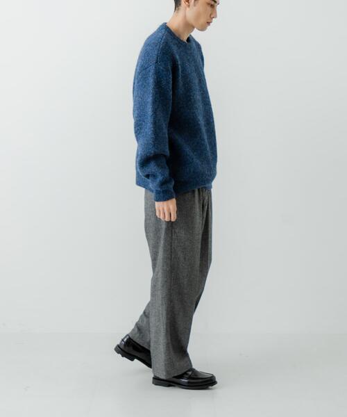 URBAN RESEARCH（アーバンリサーチ）の「W face Knit Pullover（ニット/セーター・メンズ・ブラウン/ブラック/チャコールグレー/ブルー・MEDIUM/LARGE）」の9枚目の写真