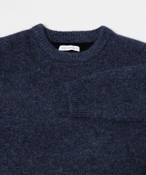 URBAN RESEARCH（アーバンリサーチ）の「W face Knit Pullover（ニット/セーター・メンズ・ブラウン/ブラック/チャコールグレー/ブルー・MEDIUM/LARGE）」の12枚目の写真