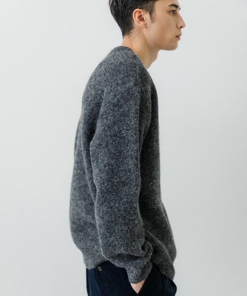 URBAN RESEARCH（アーバンリサーチ）の「W face Knit Pullover（ニット/セーター・メンズ・ブラウン/ブラック/チャコールグレー/ブルー・MEDIUM/LARGE）」の15枚目の写真