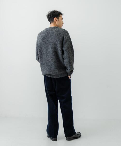URBAN RESEARCH（アーバンリサーチ）の「W face Knit Pullover（ニット/セーター・メンズ・ブラウン/ブラック/チャコールグレー/ブルー・MEDIUM/LARGE）」の17枚目の写真