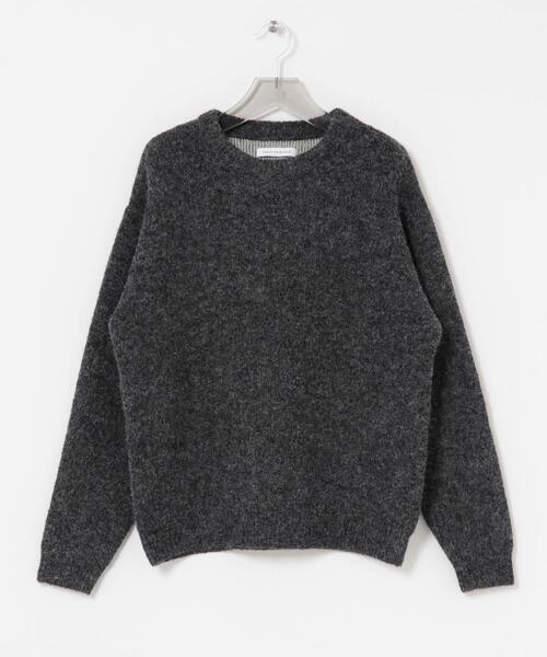 URBAN RESEARCH（アーバンリサーチ）の「W face Knit Pullover（ニット/セーター・メンズ・ブラウン/ブラック/チャコールグレー/ブルー・MEDIUM/LARGE）」の18枚目の写真
