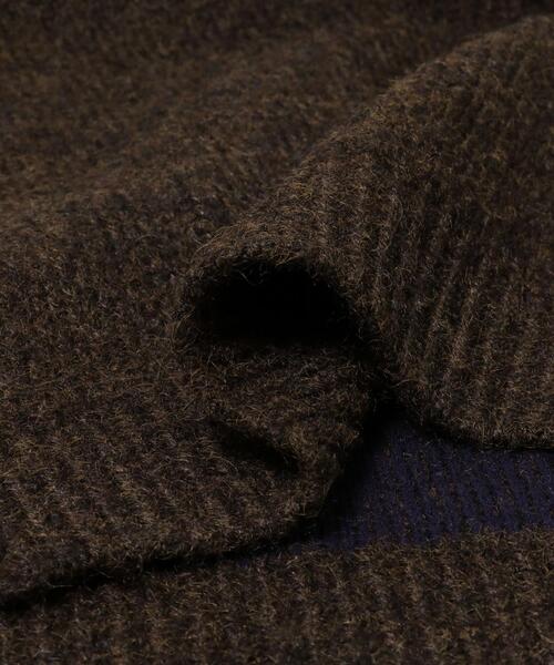 URBAN RESEARCH(アーバンリサーチ)の「W face Knit Pullover(ニット/セーター・メンズ・ブラウン/ブラック/チャコールグレー/ブルー・MEDIUM/LARGE)」の19枚目の写真