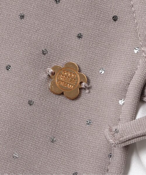 BREEZE(ブリーズ)の「Belchic 着せこみチュニック_ジュニア対応(シャツ/ブラウス・キッズ・グレー/ブラック・90/100/110/120/130/140)」の3枚目の写真