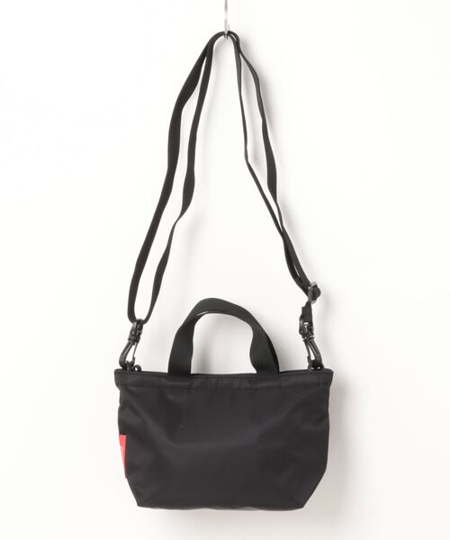 Manhattan Portage(マンハッタンポーテージ)の「Manhattan Portage/マンハッタンポーテージ ショルダーバック MICROTOTE BAG MATTE TWILL MP1381MTWL(ショルダーバッグ・メンズ・ブラック×ホワイト・FREE)」の10枚目の写真