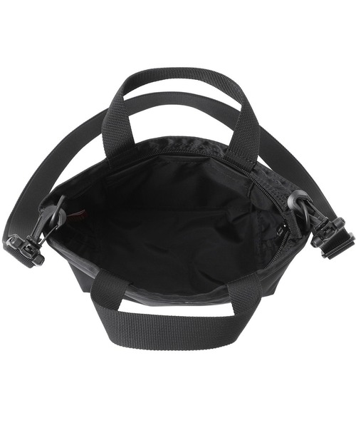 Manhattan Portage(マンハッタンポーテージ)の「Manhattan Portage/マンハッタンポーテージ ショルダーバック MICROTOTE BAG MATTE TWILL MP1381MTWL(ショルダーバッグ・メンズ・ブラック×ホワイト・FREE)」の6枚目の写真