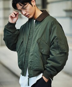 70s MA-1 フライトジャケット IDEALジップ　アルファインダストリー ブランド古着】フライトジャケット MA-1 IDEALジップ（MA-1）｜Alpha