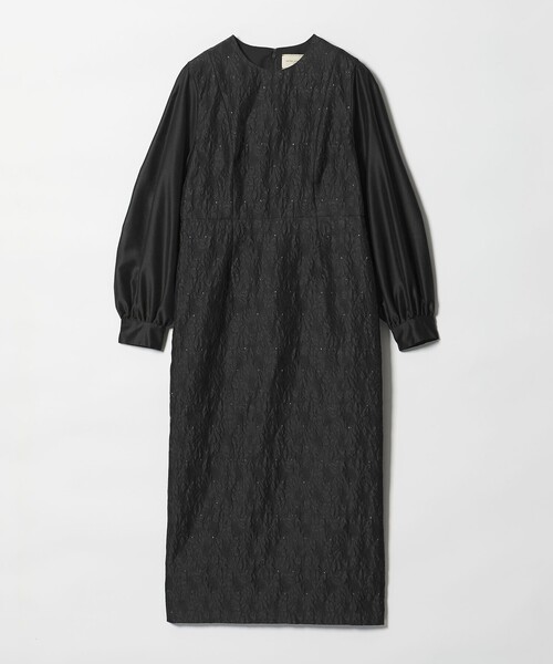 UNITED ARROWS(ユナイテッドアローズ)の「GISHA 2トーン ジャガード ワンピース(ワンピース・レディース・ネイビー/ダークグレー・38/36)」の13枚目の写真