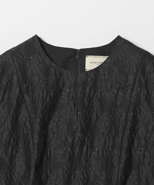 UNITED ARROWS(ユナイテッドアローズ)の「GISHA 2トーン ジャガード ワンピース(ワンピース・レディース・ネイビー/ダークグレー・38/36)」の15枚目の写真