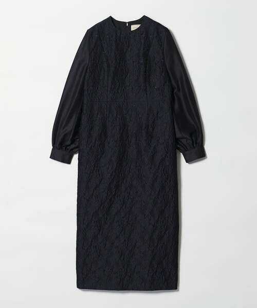 UNITED ARROWS(ユナイテッドアローズ)の「GISHA 2トーン ジャガード ワンピース(ワンピース・レディース・ネイビー/ダークグレー・38/36)」の21枚目の写真