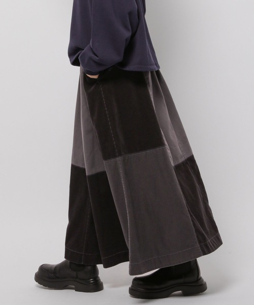 niko and...（ニコアンド）の「リメイクライクフレアスカート（スカート・レディース・アイボリー/カーキ/チャコール・FREE）」の16枚目の写真