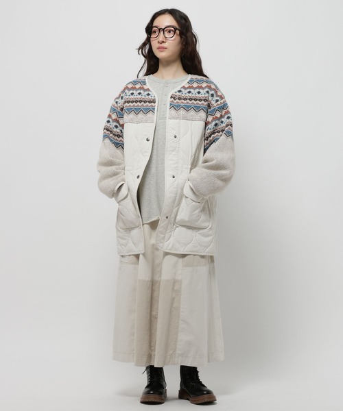 niko and...（ニコアンド）の「リメイクライクフレアスカート（スカート・レディース・アイボリー/カーキ/チャコール・FREE）」の17枚目の写真