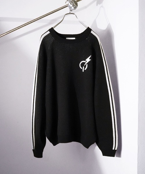 SeeSew(シーソー)の「【UNISEX】LINE KNIT PULLOVER/ラインニットプルオーバー(ニット/セーター・メンズ・アイボリー/ブラック・M/L)」の21枚目の写真