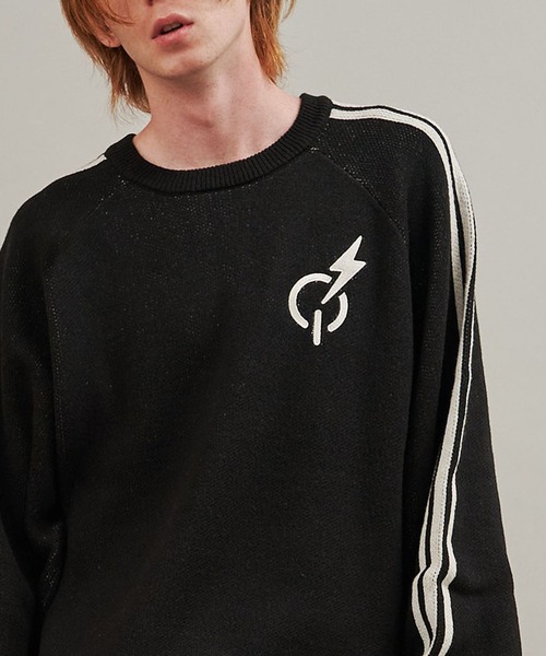 SeeSew(シーソー)の「【UNISEX】LINE KNIT PULLOVER/ラインニットプルオーバー(ニット/セーター・メンズ・アイボリー/ブラック・M/L)」の12枚目の写真