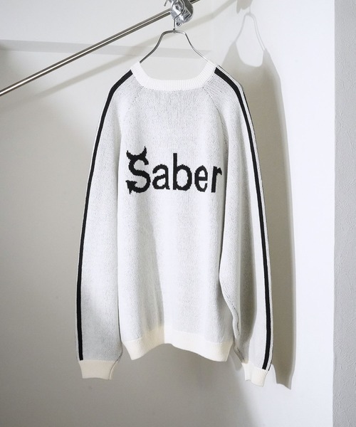 SeeSew(シーソー)の「【UNISEX】LINE KNIT PULLOVER/ラインニットプルオーバー(ニット/セーター・メンズ・アイボリー/ブラック・M/L)」の18枚目の写真