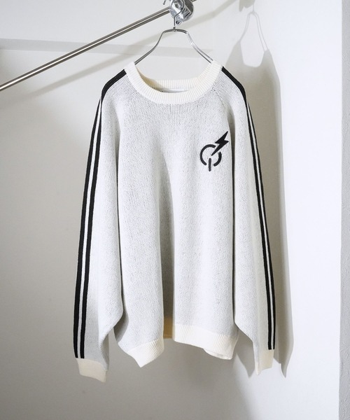 SeeSew(シーソー)の「【UNISEX】LINE KNIT PULLOVER/ラインニットプルオーバー(ニット/セーター・メンズ・アイボリー/ブラック・M/L)」の15枚目の写真