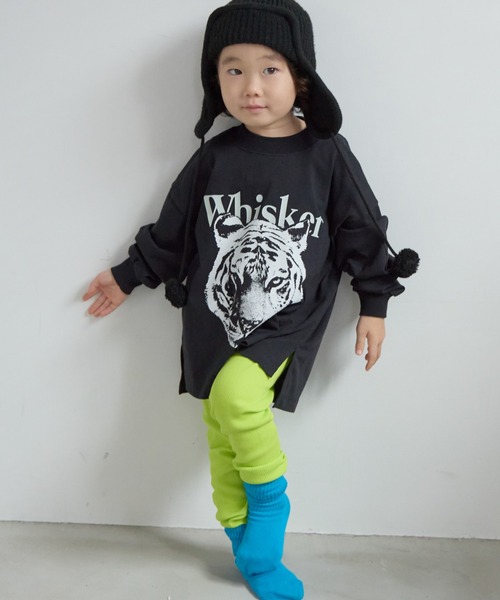 LOWRYS FARM（ローリーズファーム）の「ポンポンニットワッチ　 607280（ニットキャップ/ビーニー・キッズ・ブラック/レッド・FREE）」の22枚目の写真