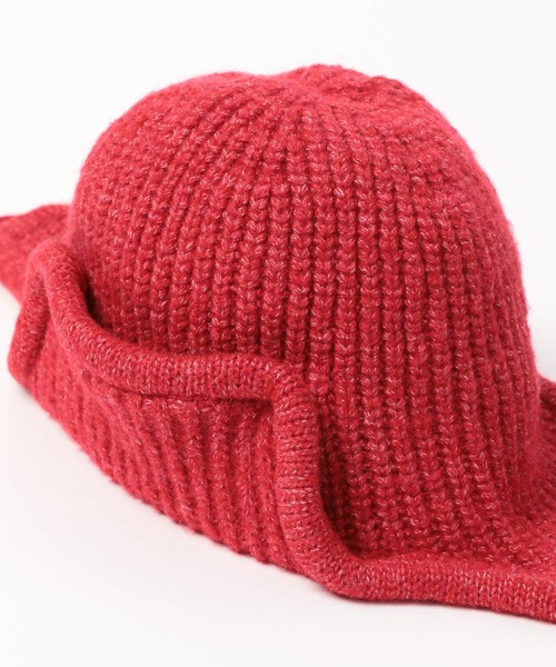 LOWRYS FARM（ローリーズファーム）の「ポンポンニットワッチ　 607280（ニットキャップ/ビーニー・キッズ・ブラック/レッド・FREE）」の10枚目の写真