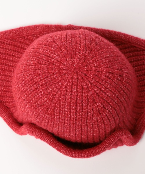 LOWRYS FARM（ローリーズファーム）の「ポンポンニットワッチ　 607280（ニットキャップ/ビーニー・キッズ・ブラック/レッド・FREE）」の11枚目の写真