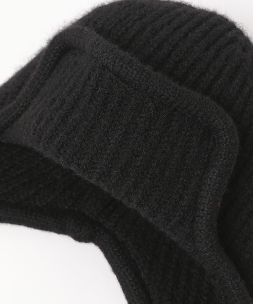 LOWRYS FARM（ローリーズファーム）の「ポンポンニットワッチ　 607280（ニットキャップ/ビーニー・キッズ・ブラック/レッド・FREE）」の5枚目の写真