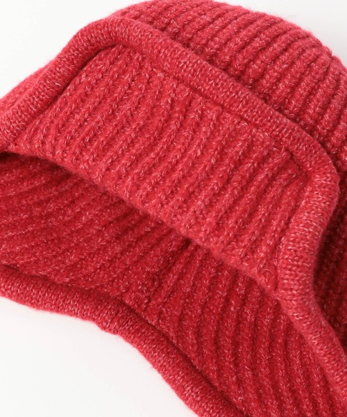 LOWRYS FARM（ローリーズファーム）の「ポンポンニットワッチ　 607280（ニットキャップ/ビーニー・キッズ・ブラック/レッド・FREE）」の16枚目の写真