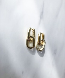 TIMELESS&THREE（タイムレスアンドスリー）の「2wayメタルコンビネーションピアス（ピアス（両耳用））」