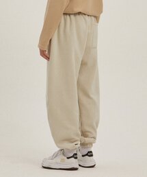ワンタックジョガースウェットパンツ - クリーム