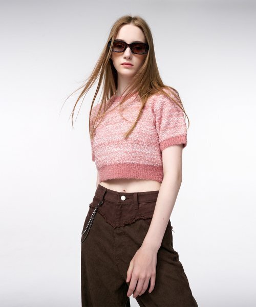 ETMON(エトモン)の「Corduroy Mix Pants Brown(その他パンツ・レディース・その他・MEDIUM/LARGE)」の4枚目の写真