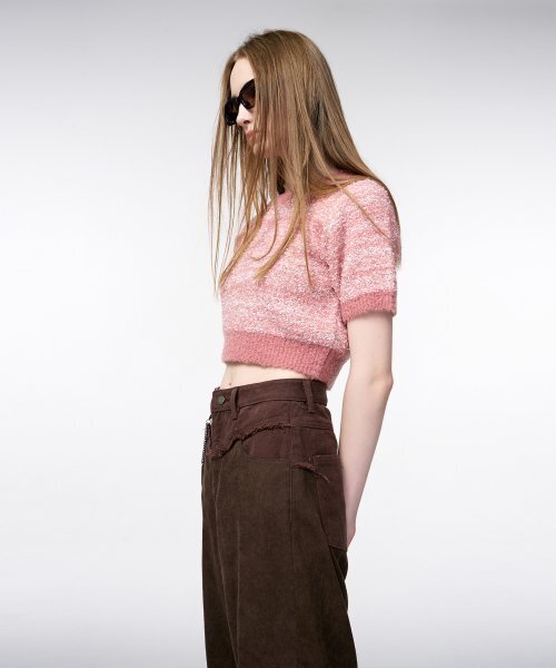 ETMON(エトモン)の「Corduroy Mix Pants Brown(その他パンツ・レディース・その他・MEDIUM/LARGE)」の5枚目の写真