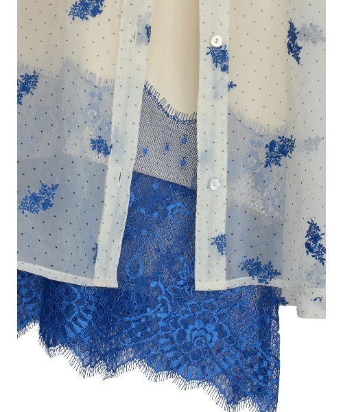 Ameri（アメリ）の「DOT FLOWER VEIL DRESS（ワンピース）」 - WEAR