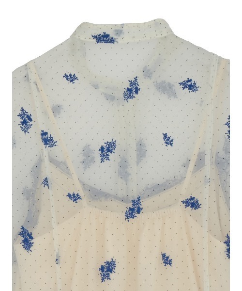 DOT FLOWER VEIL DRESS（ワンピース）｜Ameri（アメリ）のファッション