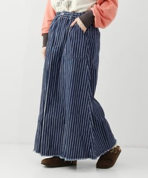 KRIFF MAYER（クリフメイヤー）の「【綿100％】デニムウエスタンスカート（デニムスカート）」