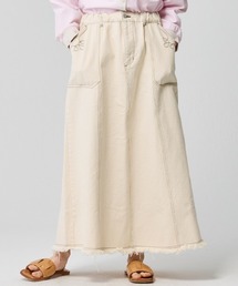 KRIFF MAYER（クリフメイヤー）の「【綿100％】デニムウエスタンスカート（デニムスカート）」