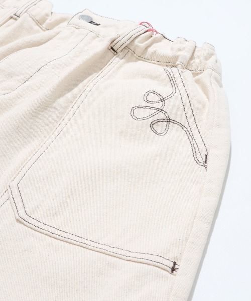 KRIFF MAYER Lady's Collection（クリフメイヤーレディースコレクション）の「【綿100％】デニムウエスタンスカート（デニムスカート・レディース・ライトブルー/ストライプ/ダークブルー/アイボリー・LARGE/MEDIUM）」の16枚目の写真