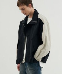 DRAW FIT（ドローフィット）の「カラー ポイント ウインド ブレーカー ジャケット（ナイロンジャケット）」