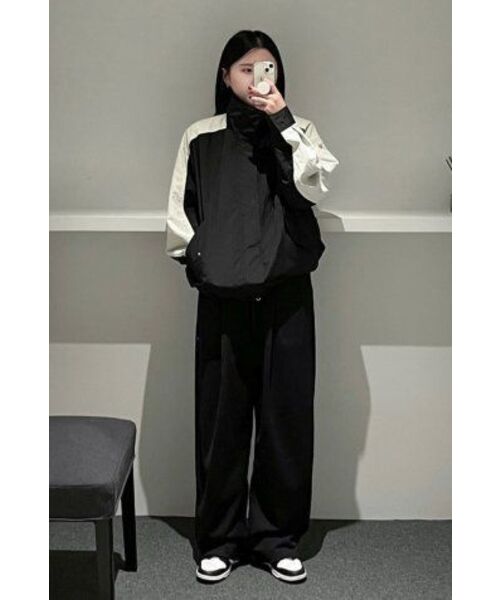 DRAW FIT(ドローフィット)の「カラー ポイント ウインド ブレーカー ジャケット(ナイロンジャケット・メンズ・その他・LARGE/MEDIUM/X-LARGE)」の3枚目の写真