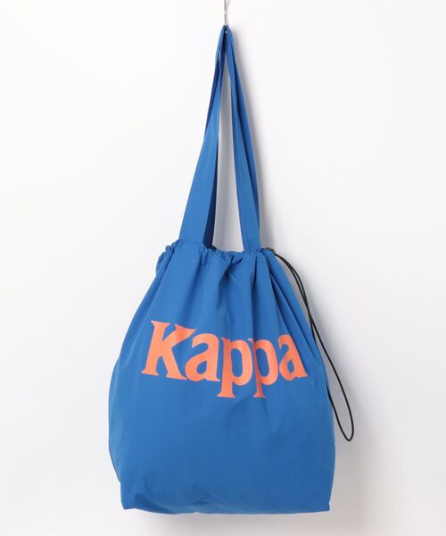 Kappa(カッパ)の「≪Kappa×and ST ウェルネスクラブ≫Kappa配色ロゴ トートバッグ(トートバッグ・レディース・オレンジ/グリーン/ピンク/ブラック/ブルー・FREE)」の14枚目の写真
