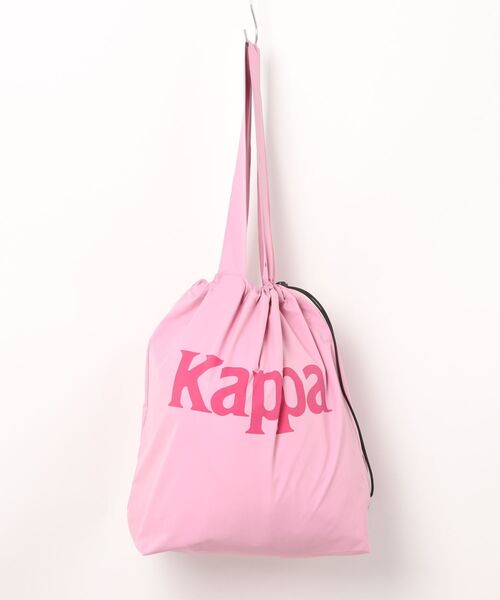 Kappa(カッパ)の「≪Kappa×and ST ウェルネスクラブ≫Kappa配色ロゴ トートバッグ(トートバッグ・レディース・オレンジ/グリーン/ピンク/ブラック/ブルー・FREE)」の12枚目の写真