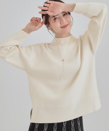 SHOO・LA・RUE | 【洗濯機可/S-LL】もちもちハイネックニット(ニット/セーター)