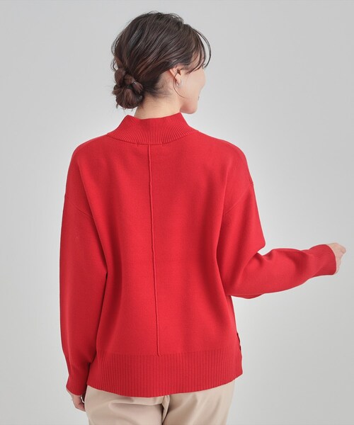 セール】【洗濯機可/S-LL】もちもちハイネックニット（ニット/セーター